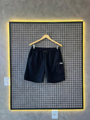 Short Sarja High Bolso Cargo Preto
