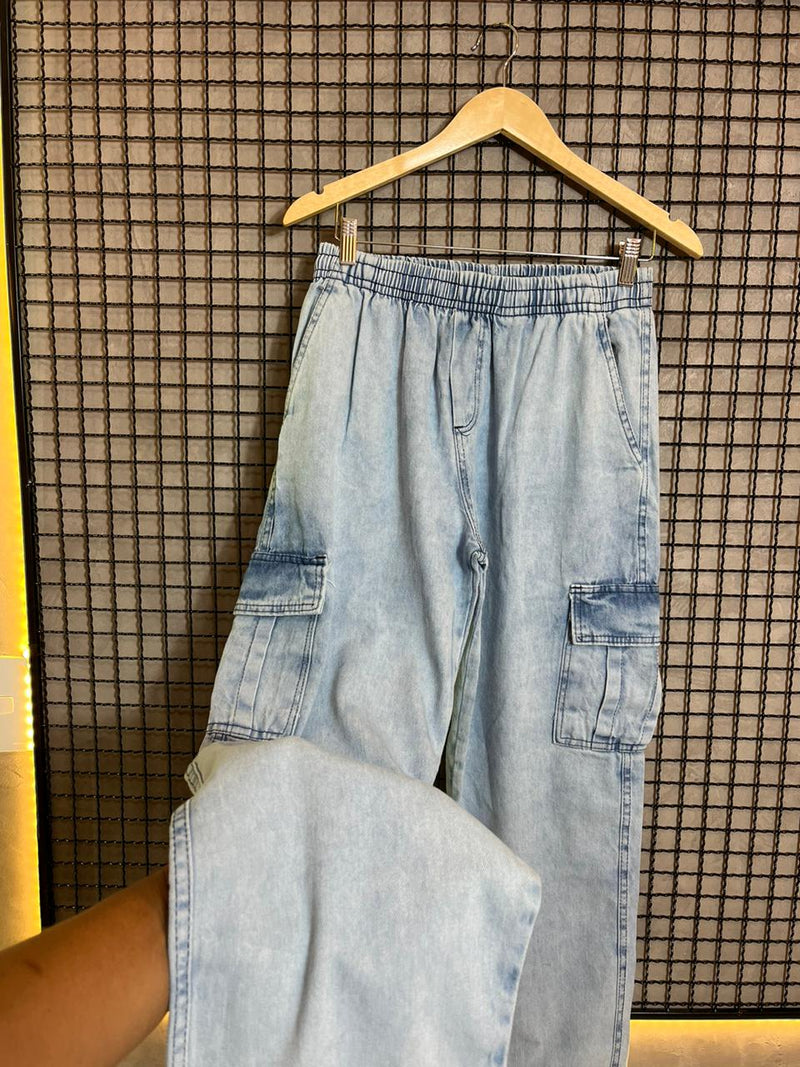 Calça Jeans Cargo Especial