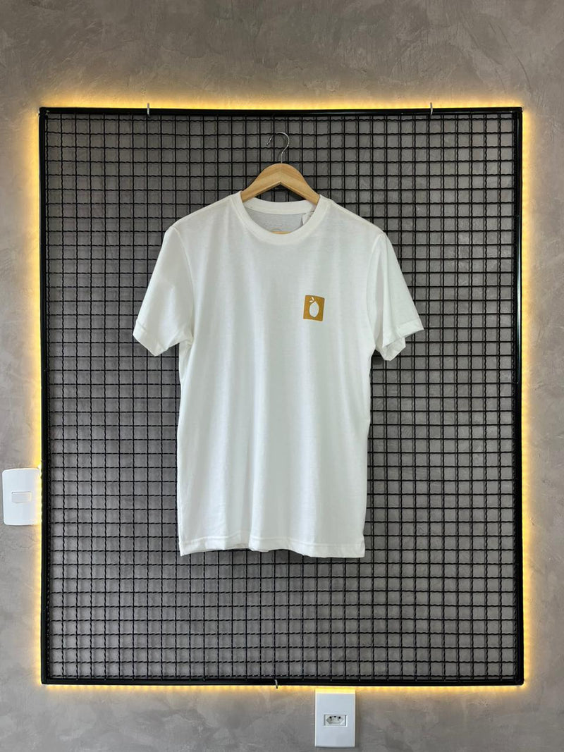 Camisa T-shirt Lemon Algodão Toque De Pêssego